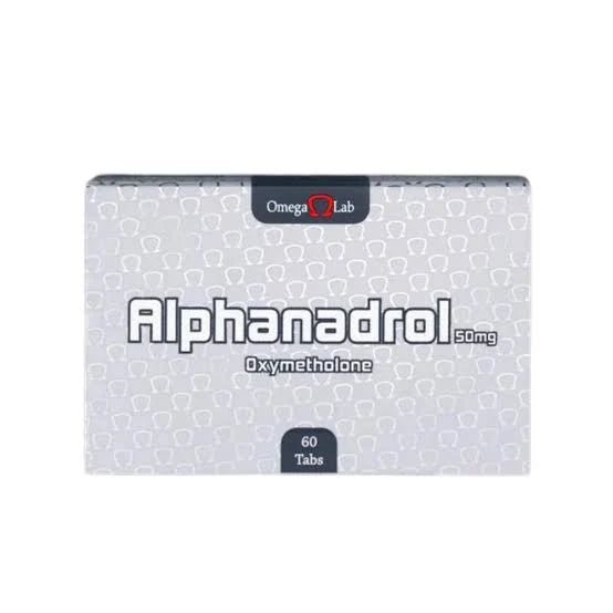 OXY ALPHANADROL 50MG 60TABS-OMEGALAB