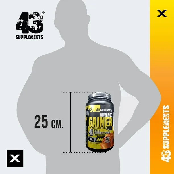 GAINER 4.4LBS - 43 SUPPLEMENT