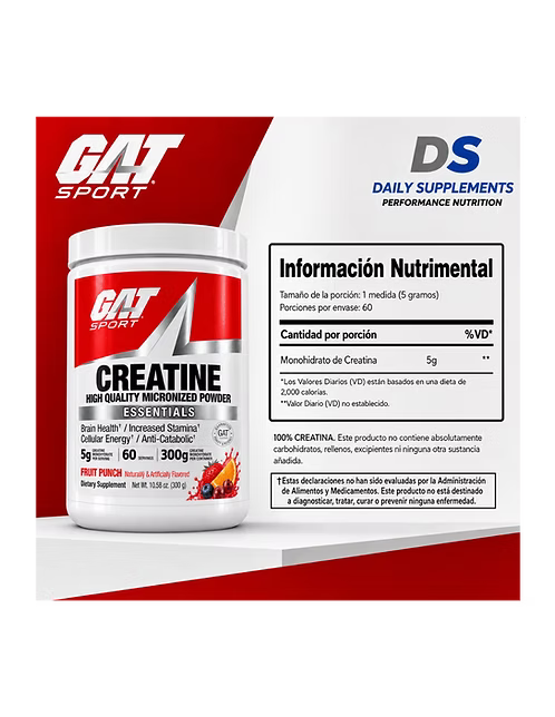 CREATINE 60SERV - GAT