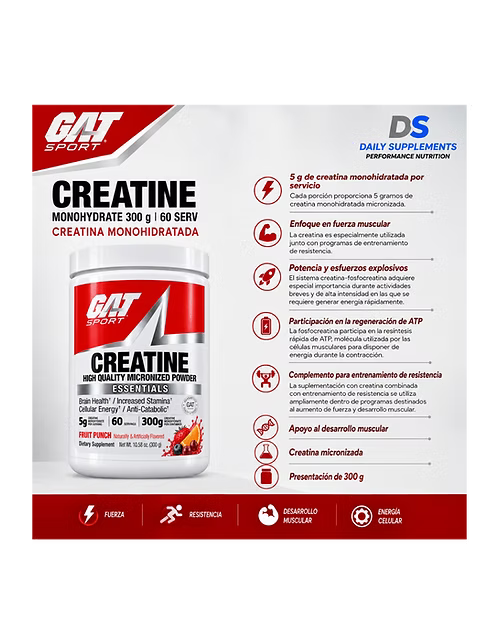 CREATINE 60SERV - GAT