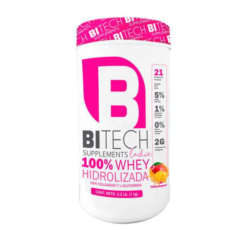 100% WHEY LADIE HYDRO 2.2LBS - BITECH