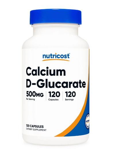 CALCIUM D-GLUCARATE 500MG 120CAPS-NUTRICOST