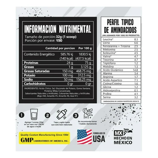 PROTEIN ZERO 5X1 MULTISABOR 5KG-43 SUPP