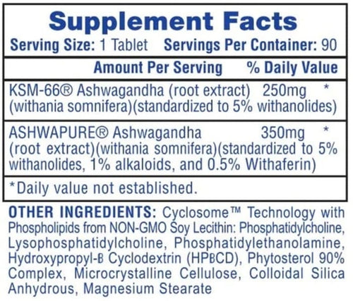 ASHWAGANDHA 90CAPS-HI TECH