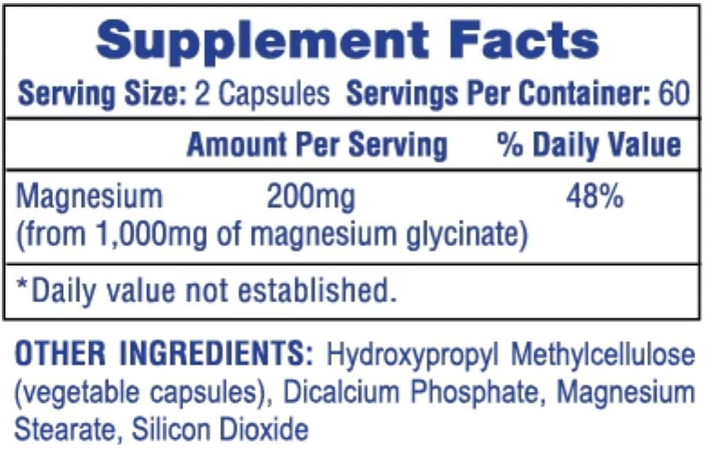 MAGNESIO GLYCINATO 120TABS-HI TECH