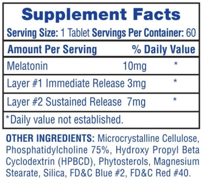 MELATONINA 10MG 60CAPS-HI TECH