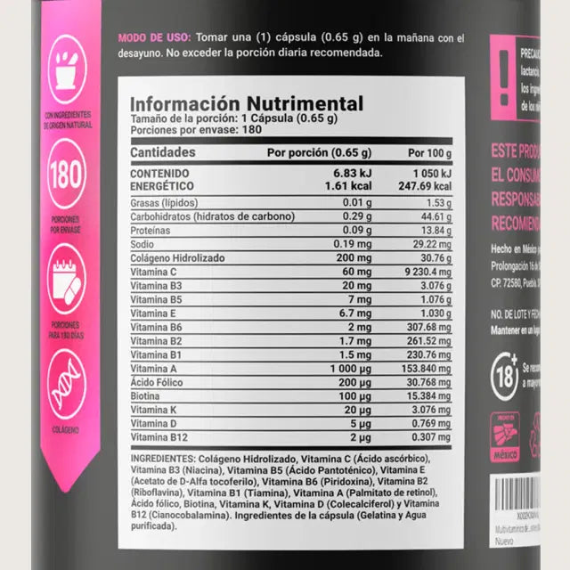 WOMENS BLEND MULTIVITAMINA 180CAPS-BLIFE