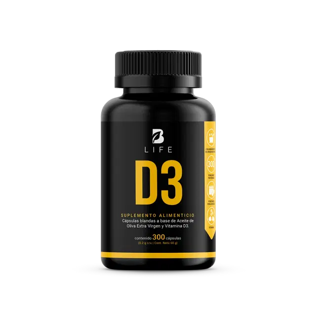 VITAMIN D3 5000UI 300CAPS-BLIFE