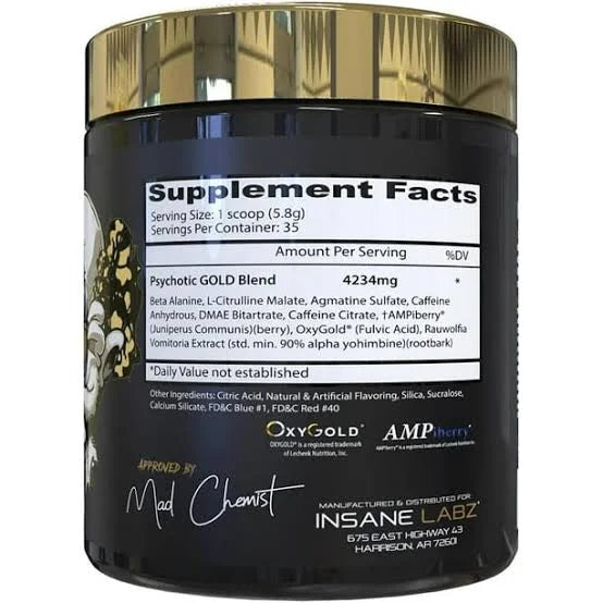 PSYCHOTIC GOLD 35SERV -  INSANE
