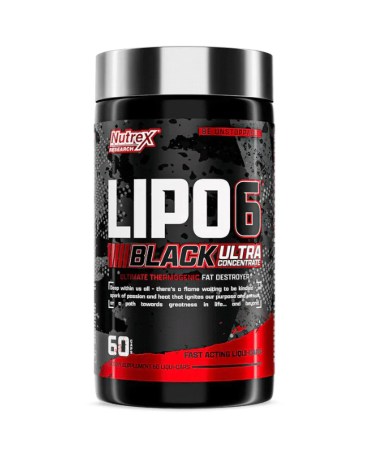 ULTRA LIPO 6 BLACK 60 CAPS-NUTREX