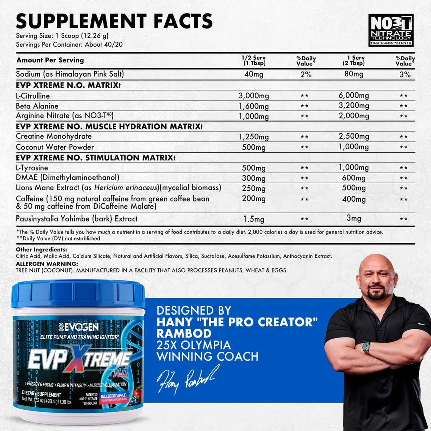 EVP XTREME 40SERV - EVOGEN