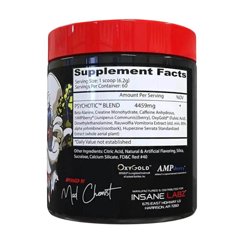 PSYCHOTIC GDE ROJO 60SERV - INSANE