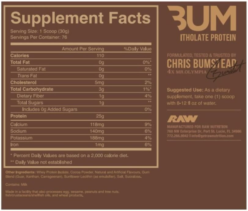 WHEY BLEND 5LBS RAW - Imagen 2