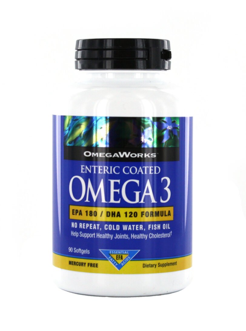 OMEGA 3+EPA DHA ENTERIC 90CAPS