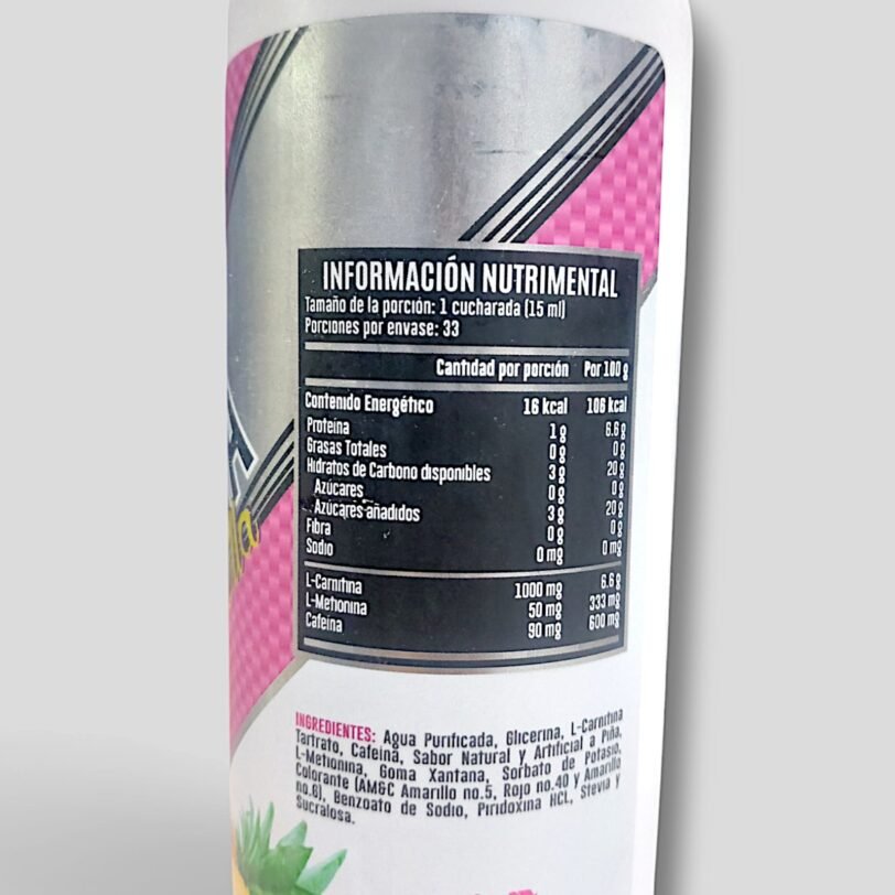 CARNITINA ENERGY ELLA 500ML - Imagen 2