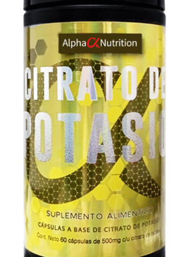CITRATO DE POTASIO 60CAPS 500MG