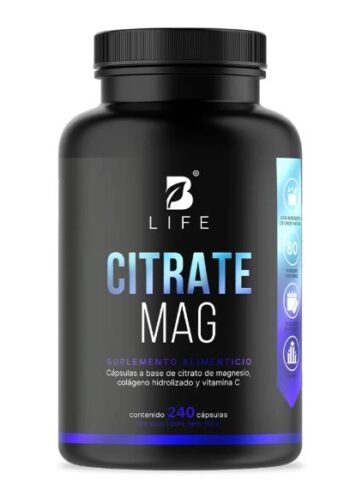 MAGNESIO CITRATO*120CAPS 800MG-BLIFE