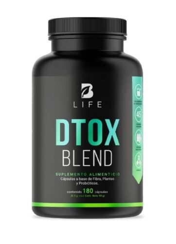 DTOX BLEND 180CAPS 500MG-BLIFE