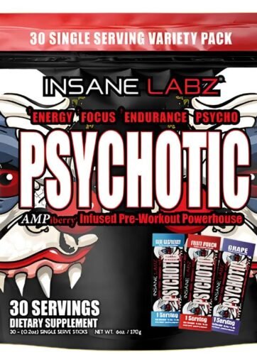 PSYCHOTIC ROJO BAG 30SERV*VARIETY-INSANE